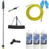 Indors KIT Completo Base - Pulizia Fotovoltaico Detergente - Asta 4,5 m