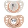 Chicco PhysioForma - Air Succhietto 2-6M Tettarella in Silicone Rosa, 2 Pezzi