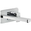 NOBILI RUBINETTERIA Nobili Rubinetterie - LOOP Miscelatore lavabo a parete bocca lunga LP90198/1CR