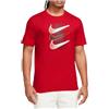 NIKE DZ5173-100 M NSW Tee 12MO Swoosh T-Shirt Uomo White XL