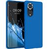 kwmobile Custodia Compatibile con Honor 50 Cover - Back Case per Smartphone in Silicone TPU - Protezione Gommata - blue reef