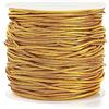 UR URLIFEHALL Cordino elastico dorato, 20 m x 1 mm, per bracciali, collane, gioielli, artigianato