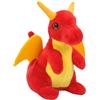 Wild Republic Pocketkins Eco Drago, Animale di Peluche, 12 cm, Giocattolo di Peluche, Realizzato con Materiali Riciclati, Ecologico