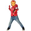 Rubie's Marvel Costume da Iron Man con accessori, petto muscoloso, taglia M, tinta unita, colore giallo, rosso, normale (G40228)