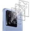 QULLOO Compatibile con Xiaomi 13T / 13T Pro 5G Pellicola Fotocamera, [3 Pezzi] [Facile installare] [Durezza 9H] Vetro Temperato Fotocamera