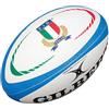 Gilbert, palla da rugby con bandiera italiana, White, Mini Size 1