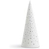 HAK Kähler Kähler Portacandele alto H30 cm Nobili da collezione design danese, bianco