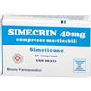 Simecrin 40 mg 50 Compresse Masticabili