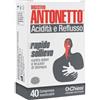 Digestivo Antonetto Acidità e Reflusso 40 Compresse Masticabili