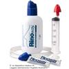 RINOWAY DOCCIA PER IRRIGAZIONE NASALE + 15 SALI ISOTONICI
