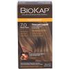 Biokap Nutricolor 7,0 Biondo Medio Tinta Tubo + Flacone 140 ml