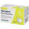 GLUCOJECT AGO GLUCOJECT Pen Needles Aghi per Penna da Insulina 32G 4mm 100 pezzi