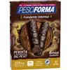 Pesoforma Barrette Cioccolato Fondente Intenso 12 Pezzi