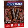 Pesoforma Barrette Cioccolato Fondente Amabile 12 Pezzi