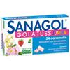 PHYTO GARDA Sanagol Gola Tuss Junior Fragola 24 Caramelle