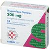 SANDOZ Ibuprofene Sandoz 200 mg Antidolorifico 24 Compresse Rivestite