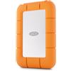 SEAGATE LaCie STMF500400 unità esterna a stato solido 500 GB Grigio, Arancione