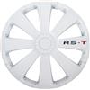 AUTO-STYLE AutoStyle Set di 4 Copricerchi RS-T 16 pollici Bianco
