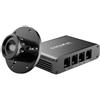 Moza Racing Kit mozzo universale Moza Racing Hub4porte/USB2.0 Ruota di terze parti 0.600000kg alluminio Nero