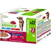 TRAINER NATURAL GATTO UMIDO ADULT TONNO & MANZO MULTIPACK 12 X 85 G BUSTINA