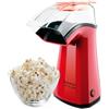 Taurus - macchina per popcorn + 1100 W | popcorn senza olio, aria calda | pronta in 3 minuti | coperchio dosatore trasparente | compatta e portatile | facile da pulire | rossa