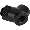 Thermaltake Pacific SF 45 & 90 Degree Adapter | Matte Black | DIY LCS Fittings