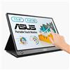 ASUS ZenScreen MB16AMT Monitor USB Portatile Touch, 15.6", FullHD (1920x1080), IPS, USB Type-C, Micro HDMI, Batteria Integrata, Custodia Inclusa, Peso 900g, Filtro Luce Blu, Antiriflesso, Nero