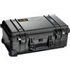 PELI 1510 Valgia Trolley professionale ad alta resistenza agli urti, IP67 Impermeabile e a prova di polvere, Capacità di 27L, Prodotto in Germania, Con inserto in schiuma personalizzabile, Colore Nero
