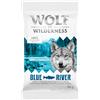 Wolf of Wilderness Confezione prova! Wolf of Wilderness Adult 100 g Crocchette per cane - Blue River - Salmone