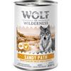 Wolf of Wilderness Senior Expedition 6 x 400 g umido per cane - Sandy Path - Pollame con Pollo