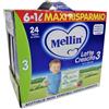 Mellin Latte Crescita 3 Liquido 6 x 1l