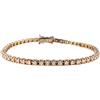 Fichera Preziosi Bracciale Tennis in Oro Rosa 18 kt E Diamanti Naturali da 2,35 ct NUOVO E ORI...