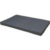 Croci Hydro - Cuscino per cane Rettangolare, Impermeabile Idrorepellente, Sfoderabile, Lavabile facile da pulire, Grigio, 50x80x6 cm