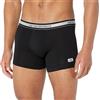 Emporio Armani Men's Boxer Shiny Logoband, Black, L Uomini