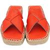 Bonateks Frrbtrlky100132, Sandalo a Cuneo Donna, Rosso, 37 EU