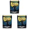 Dragon Shield- Sleeves Matte Jet (100) Bustine per Carte, Colore, Pacco da 3