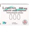 Lorenil 200 mg 3 Capsule Vaginali