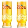 TUFF LUV Bicchiere da birra ufficiale 2021 Coors leggero da mezza pinta [Set di 2}