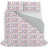 Italian Bed Linen Parure copripiumino Watercolor, 14, Matrimoniale
