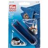 Prym Bottoni per Jeans, Cappuccio Aperto 6 Pezzi, Dimensioni: 17 mm, Bronzo Antico