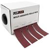 LYFJXX Carta abrasiva 4 pezzi Carta vetrata Varietà Pack con Dispenser Disegnabile Smeriglio Rotolo Metallo Vetro Carpenteria Carta abrasiva (4rotoli8m)