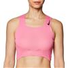 NIKE W NK DFADV AROSWFT Crop, T-Shirt Donna, Rosa/Nero, M