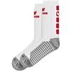 Erima 2181913, Calze Unisex Bambini, Bianco/Rosso, 31-34