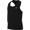 Nike Men's Top M Nk DF Fast Singlet, Black/Reflective Silv, FN4229-010, L