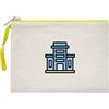 Bona Basics Bdcbyi-100726-s, Pochette da Donna, Beige