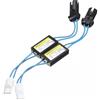 Car Passion Coppia Resistenze Lampadine Led T10 W5W Spegni Spia Canbus No Errore Luci Posizione Targa Auto (2 Pezzi)