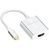 MediaRange Convertitore da USB Type-C 3.1 a HDMI, argento