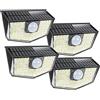 Aiskdan Luce Solare LED Esterno, 468 LED Lampade Solari A Led Da Esterno Con  Sensore Di Movimento, 3 Modalità Luci Solari Impermeabile IP65 Con Cavo Da  5M -  - Offerte E Coupon: #BESLY!