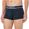 Emporio Armani Underwear Trunk Bold Monogram, Boxer, Uomo, Blu (Marine), M