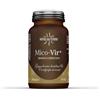 Hifas da terra italia srl Mico Vir + integratore di Reishi Cordyceps e Vitamina C per le difese immunitarie 70 capsule